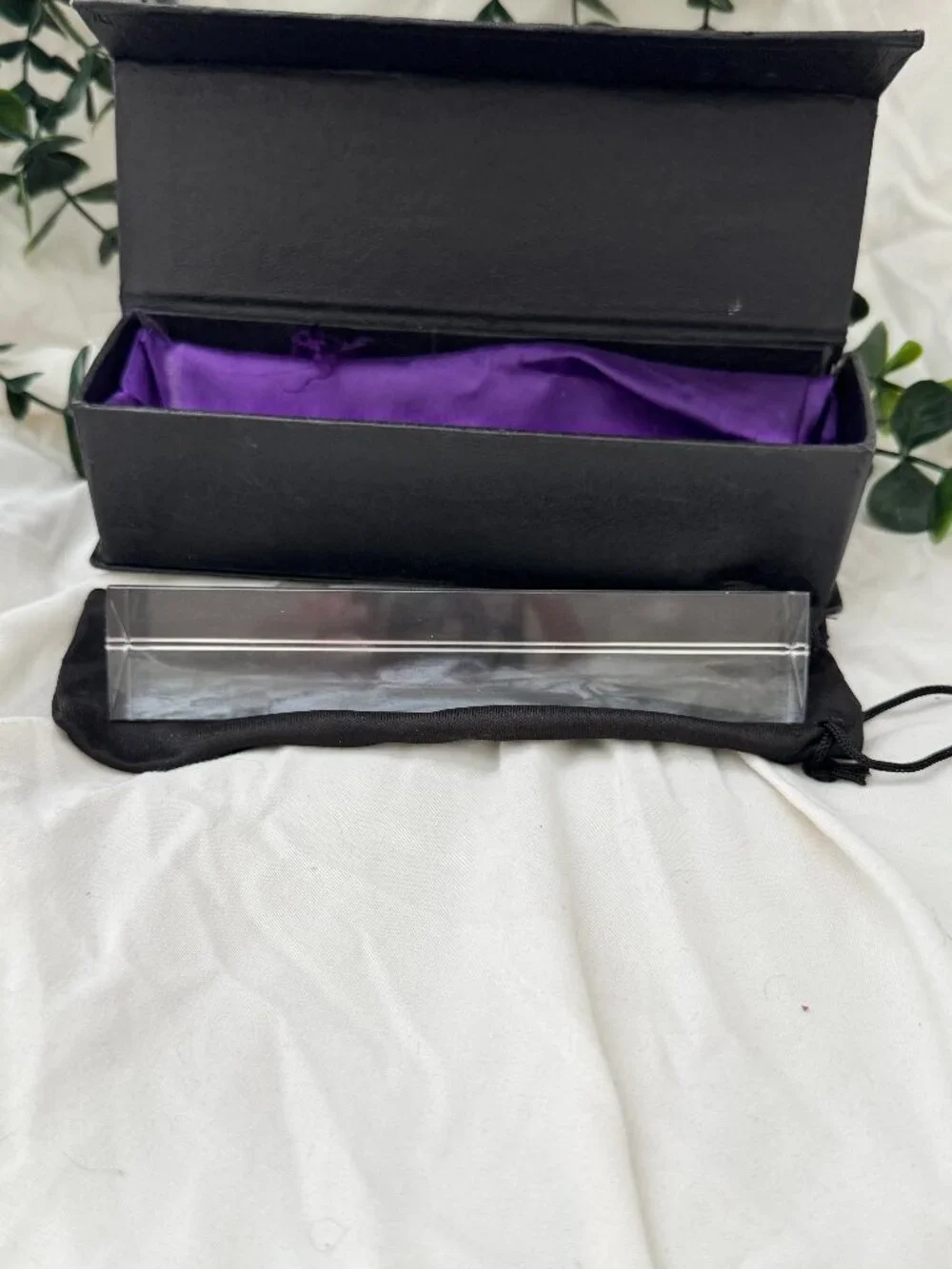 Photo Bender Triangular Optical Glass Prism for Photography (with Box & Pouch)